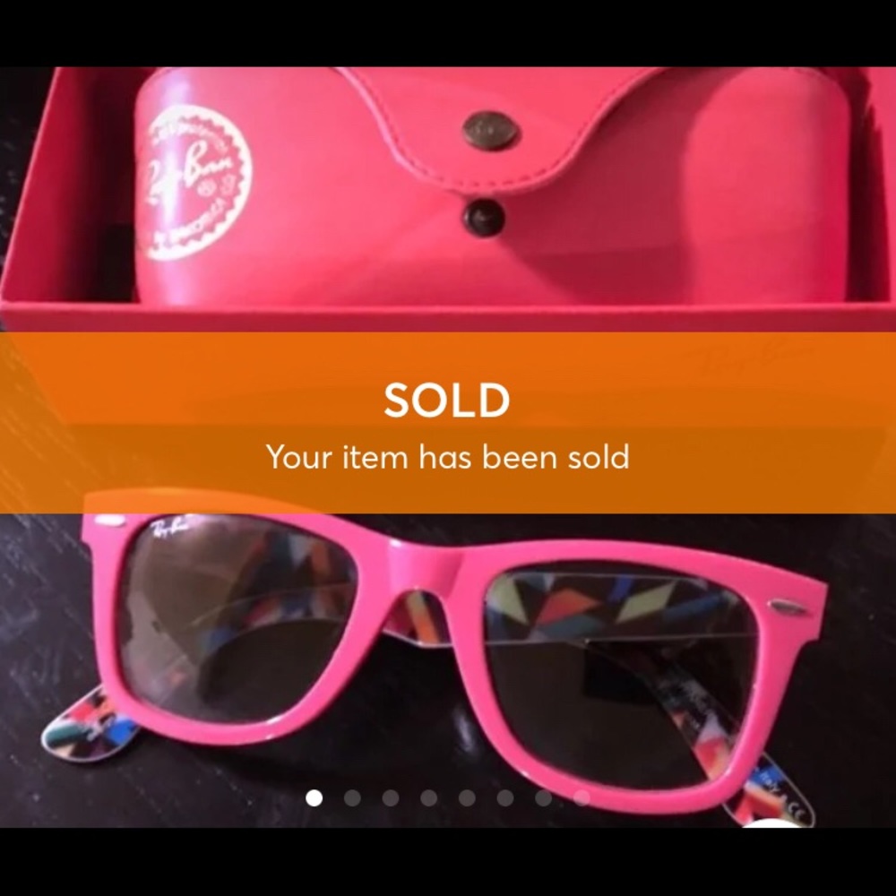 Pink RayBan Sunglasses Special Series